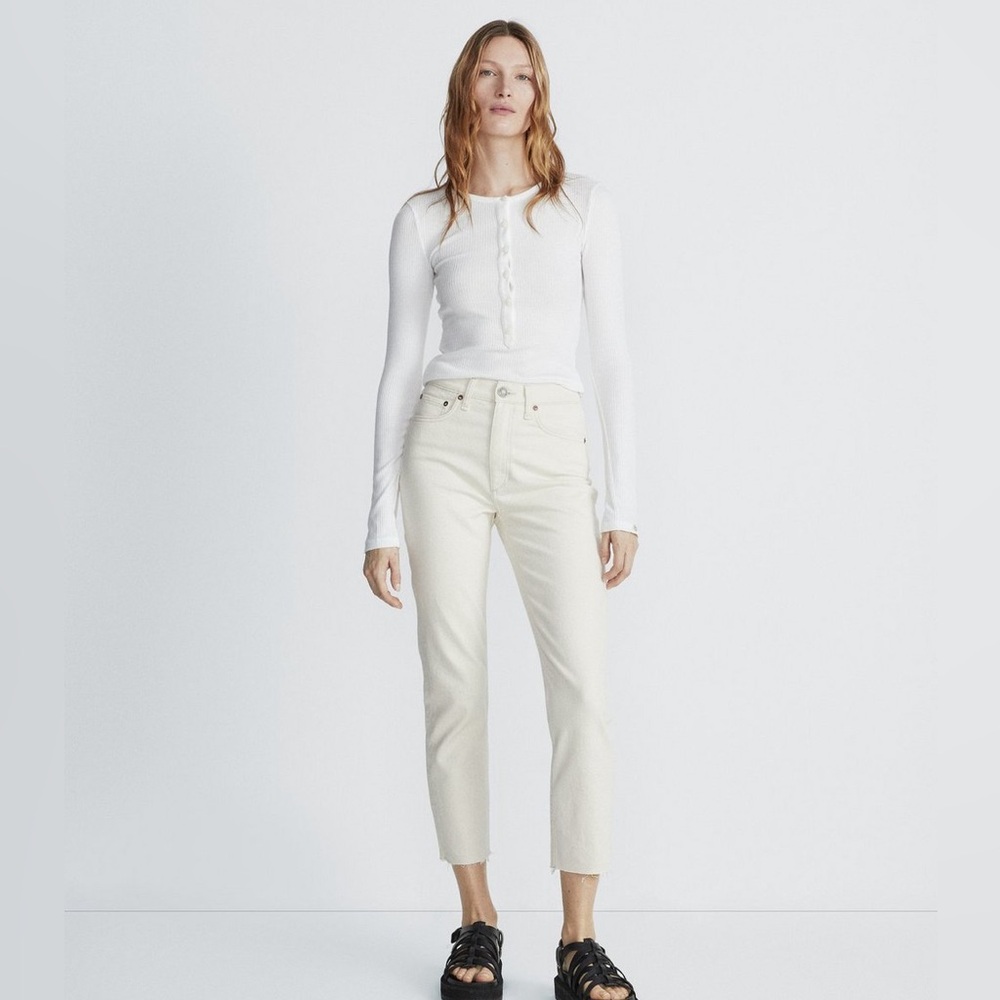 Rag & Bone WernSlim Straight High Rise Size: 27